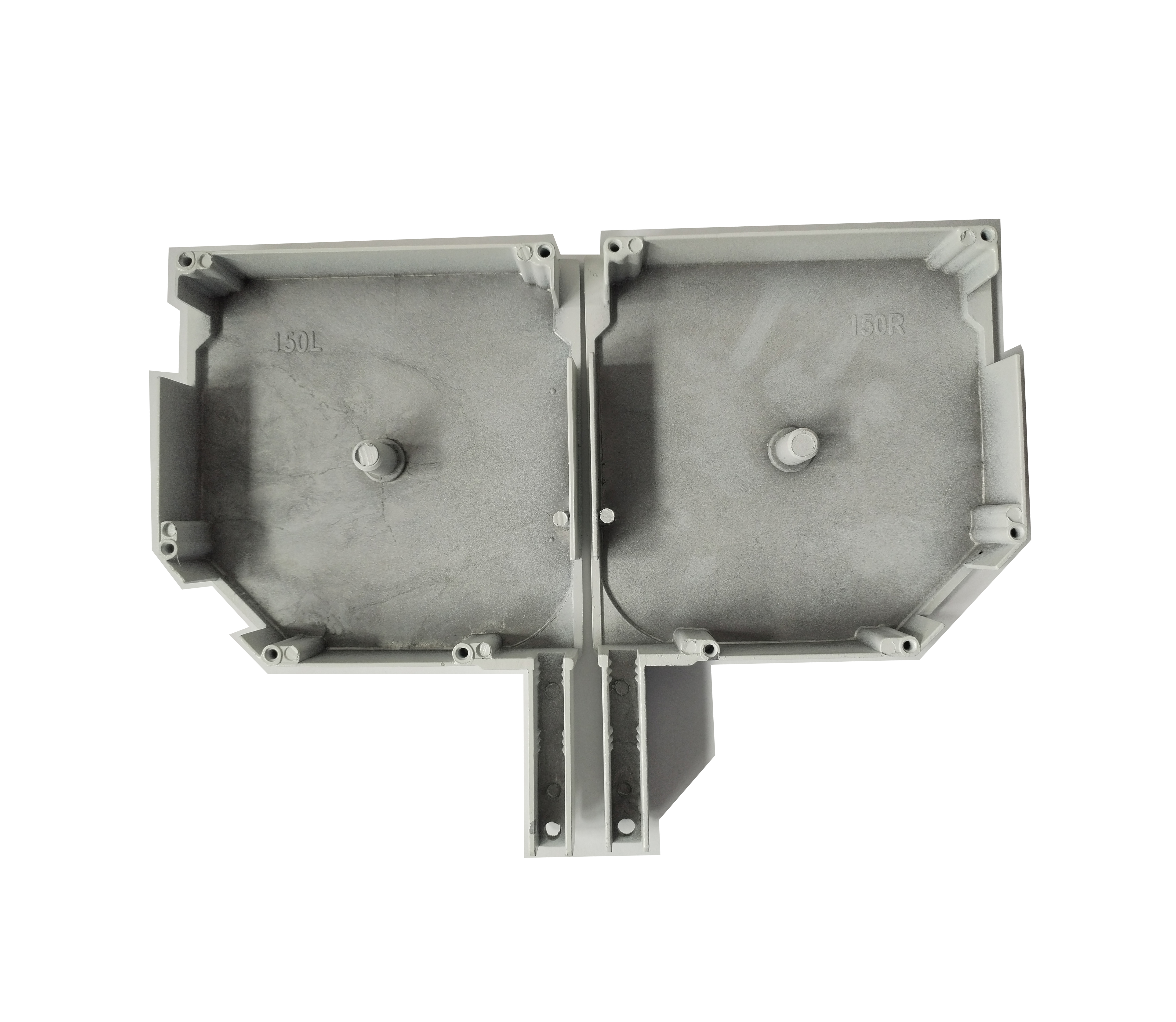 Placas finais em ambos os lados Placas finais em ambos os lados